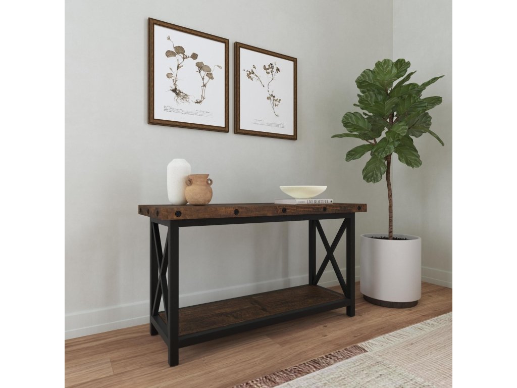 Carpenter Brown Sofa Table