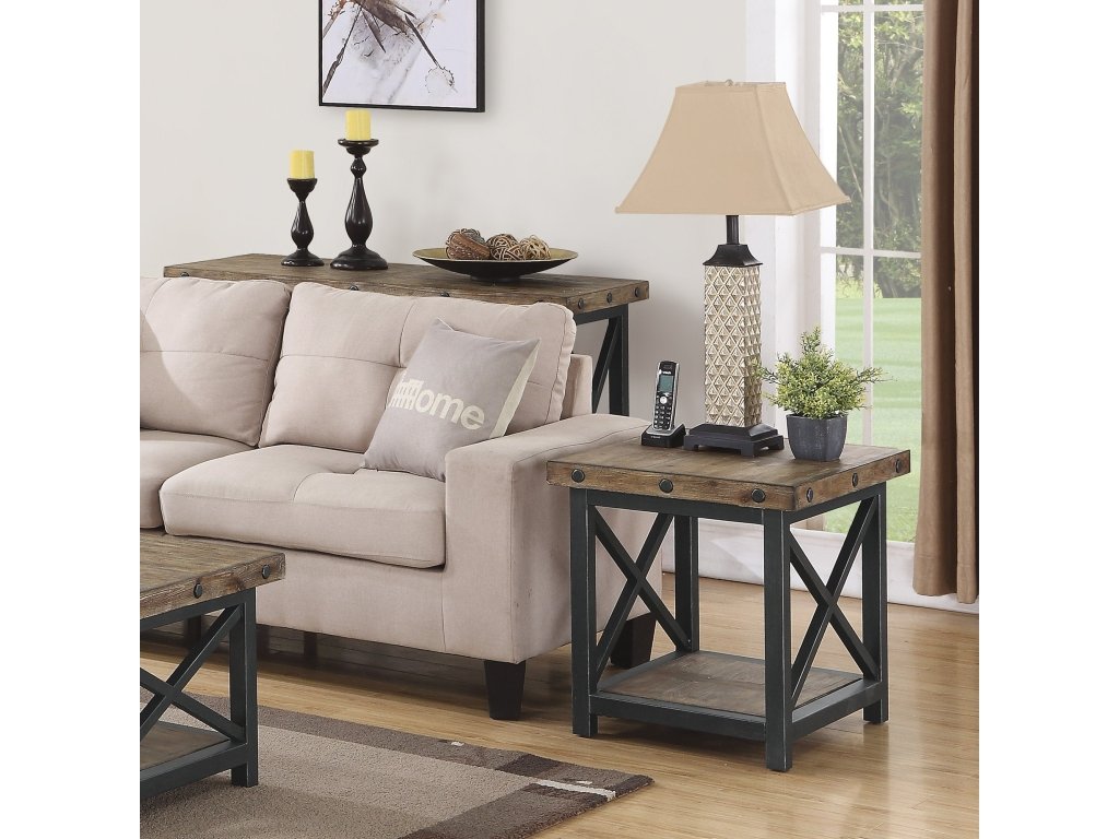 Carpenter Brown End Table