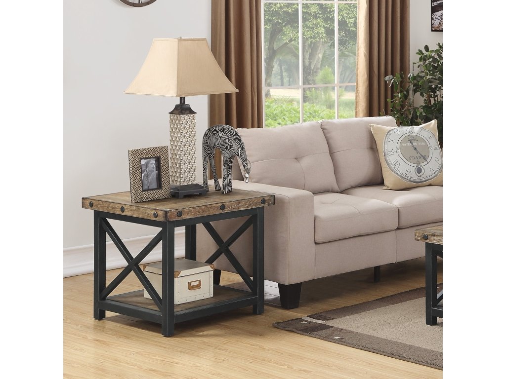 Carpenter Brown Lamp Table