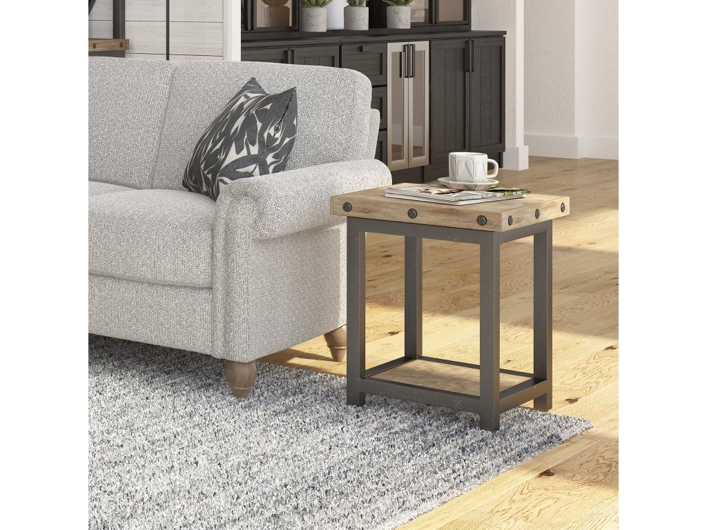 Carpenter Brown Chairside Table