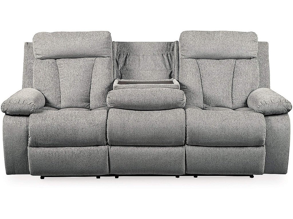Mitchiner Reclining Sofa with Drop Down Table