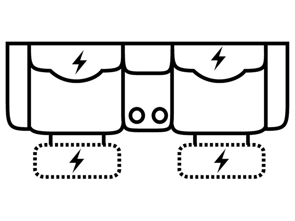 Pwr HR/Lumbar Dual Recl Cons Love