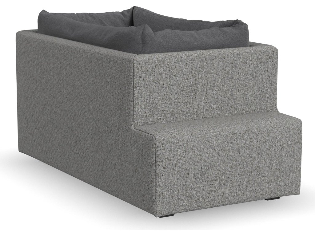 Flex Gray Fabric Pet Bed Hub