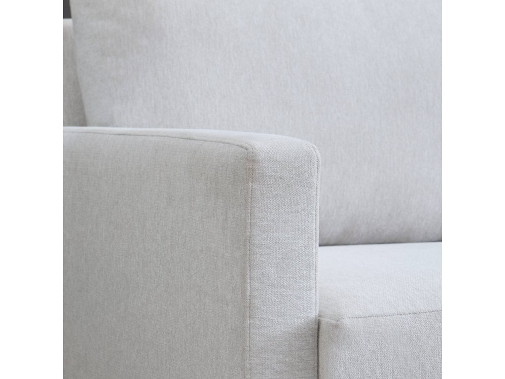 Flex Gray Fabric Pair of Narrow Arms