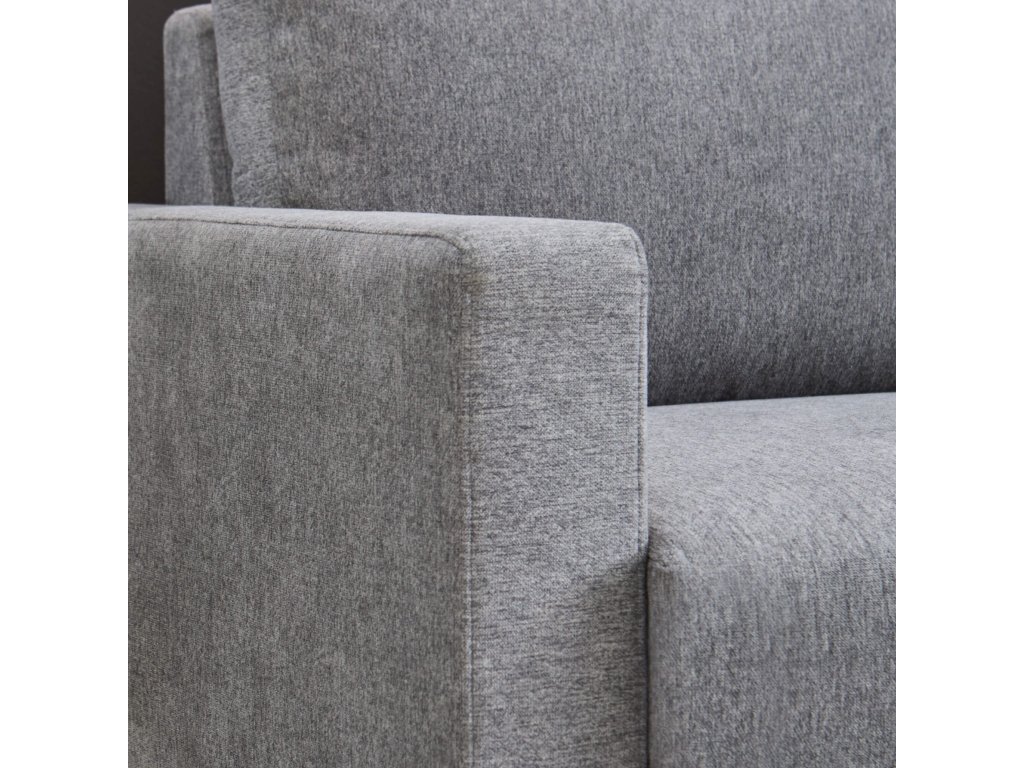 Flex Gray Fabric Pair of Standard Arms