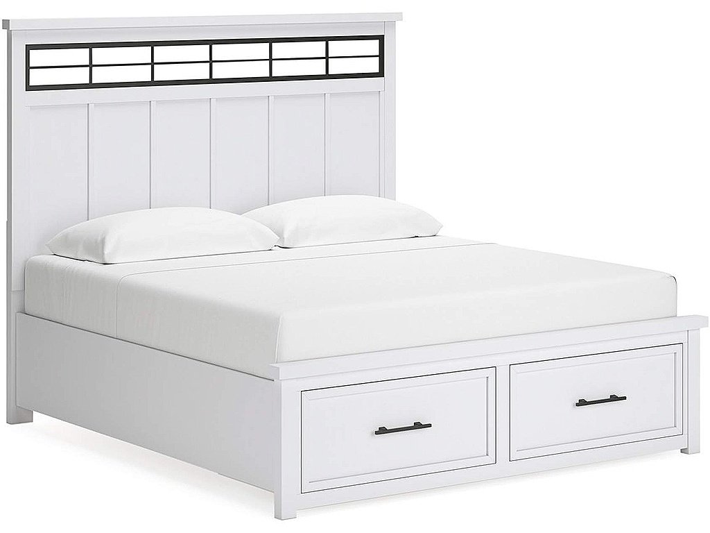 Ashbryn King Panel Storage Bed