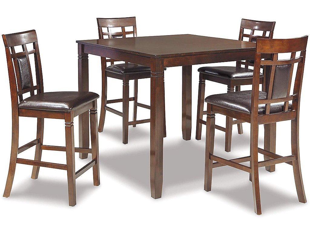 Bennox Counter Height Dining Table and Bar Stools (Set of 5)