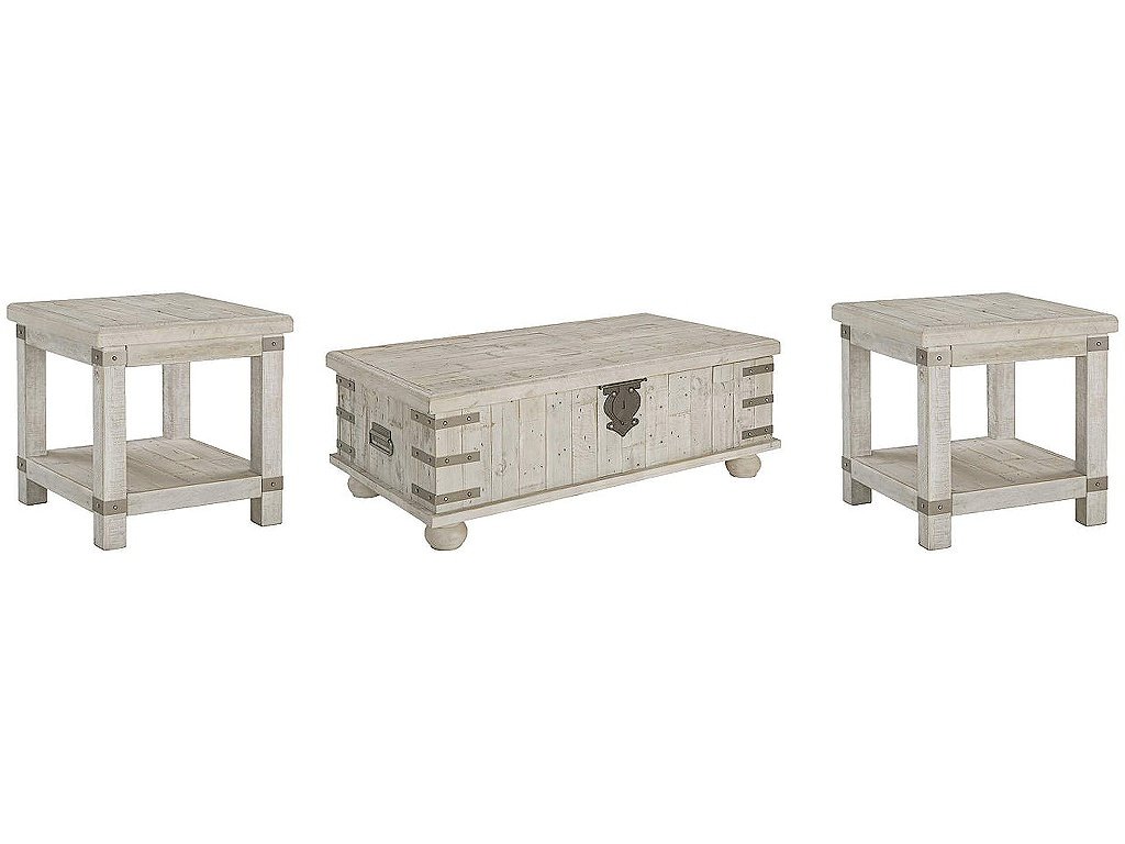 Carynhurst Coffee Table and 2 End Tables