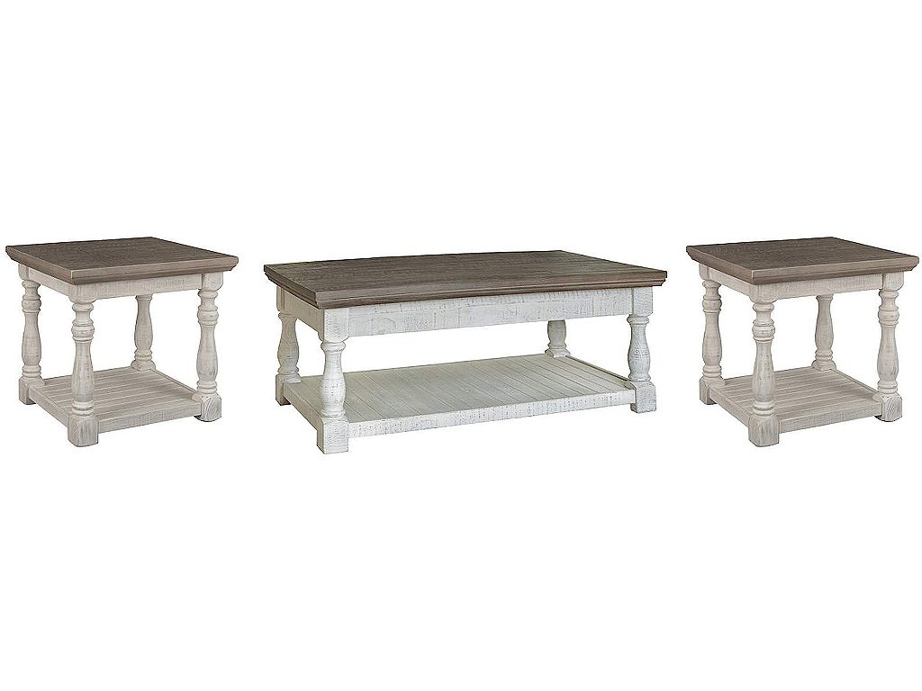 Havalance Lift-Top Coffee Table and 2 Ends