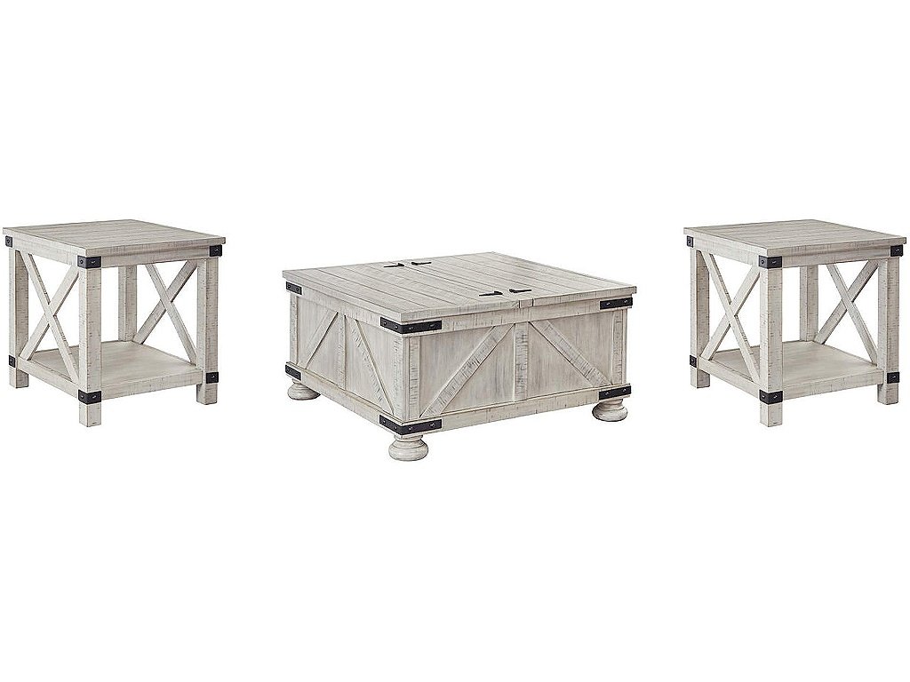 Carynhurst Coffee Table and 2 End Tables