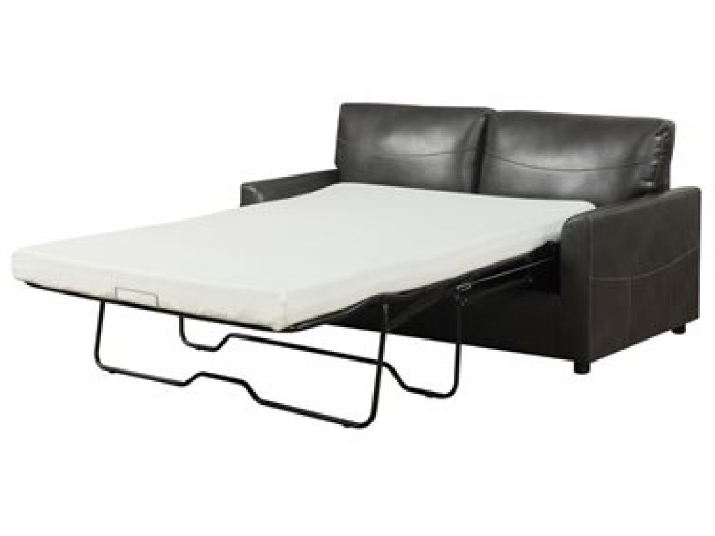 Full Sleeper W / Gel Foam Mattress-Dark Grey