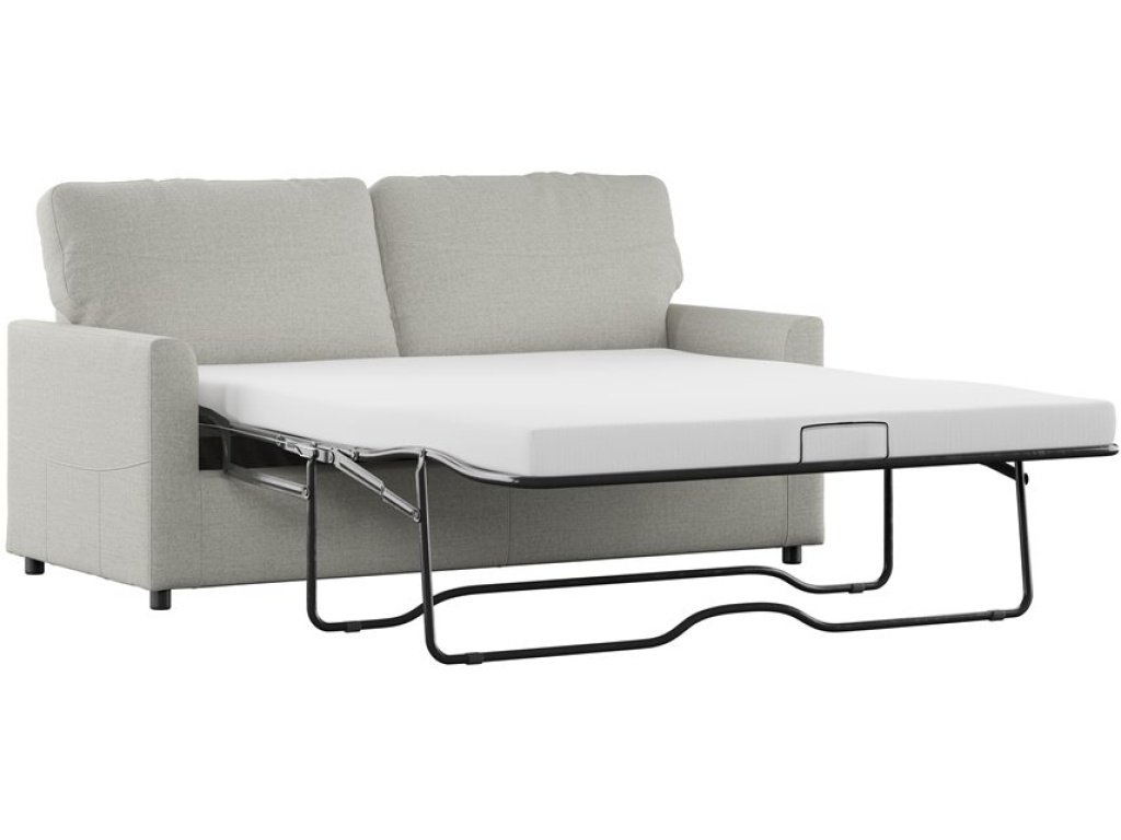 Full Sleeper W / Gel Foam Mattress - Tan