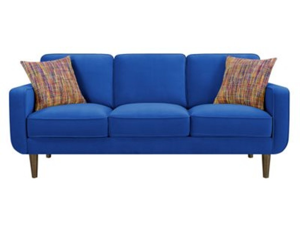 Sofa W / 2 Pillows Blue #Fms-Dm156-31