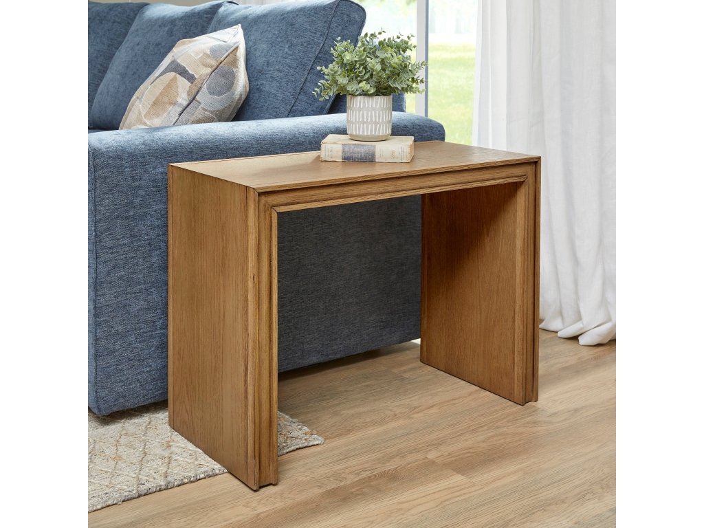 Waterfall Brown Accent Table
