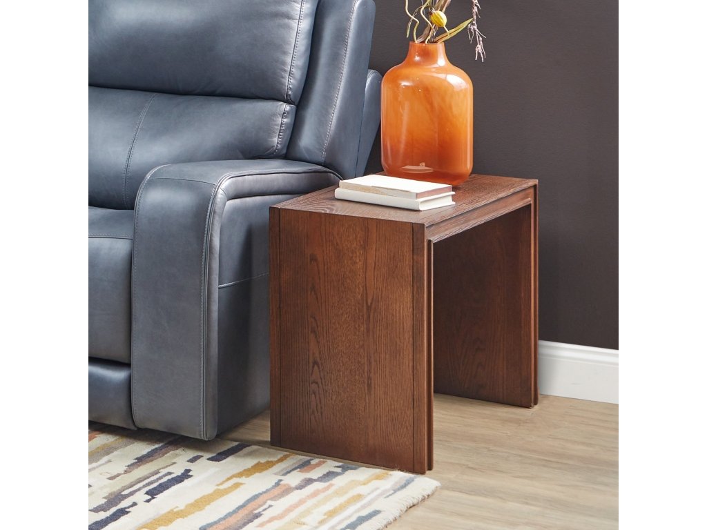 Waterfall Brown Accent Table