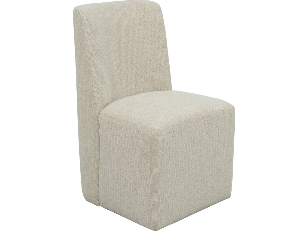 Waterfall Off-White Upholstered Dining Chair