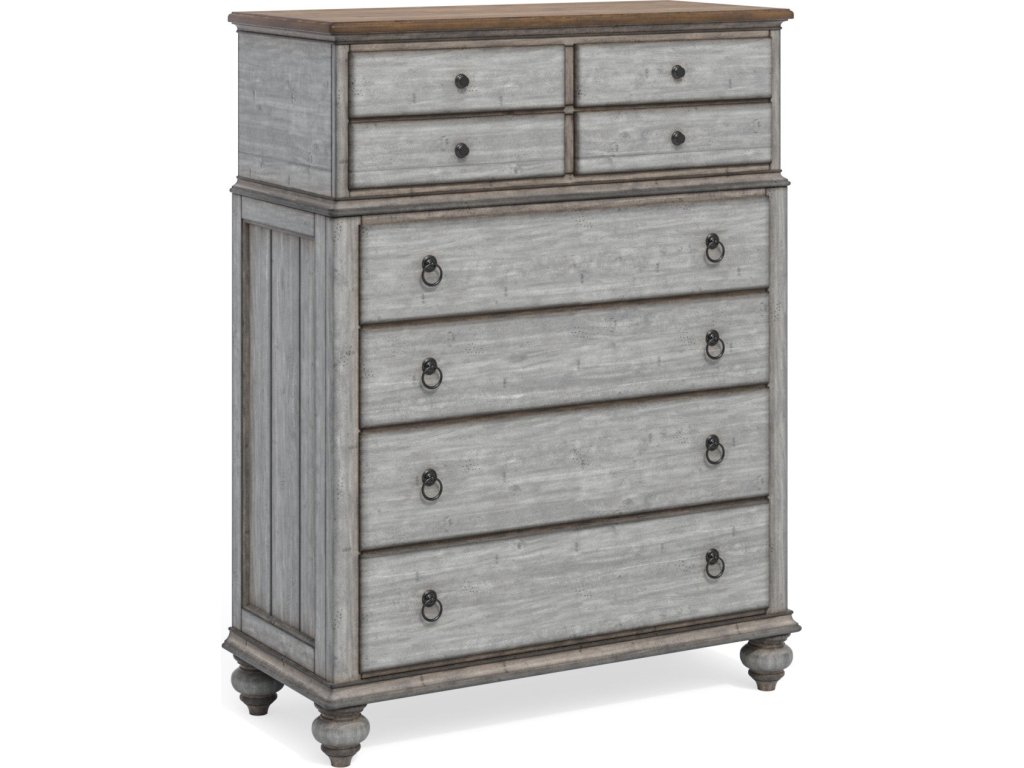 Plymouth Gray Drawer Chest