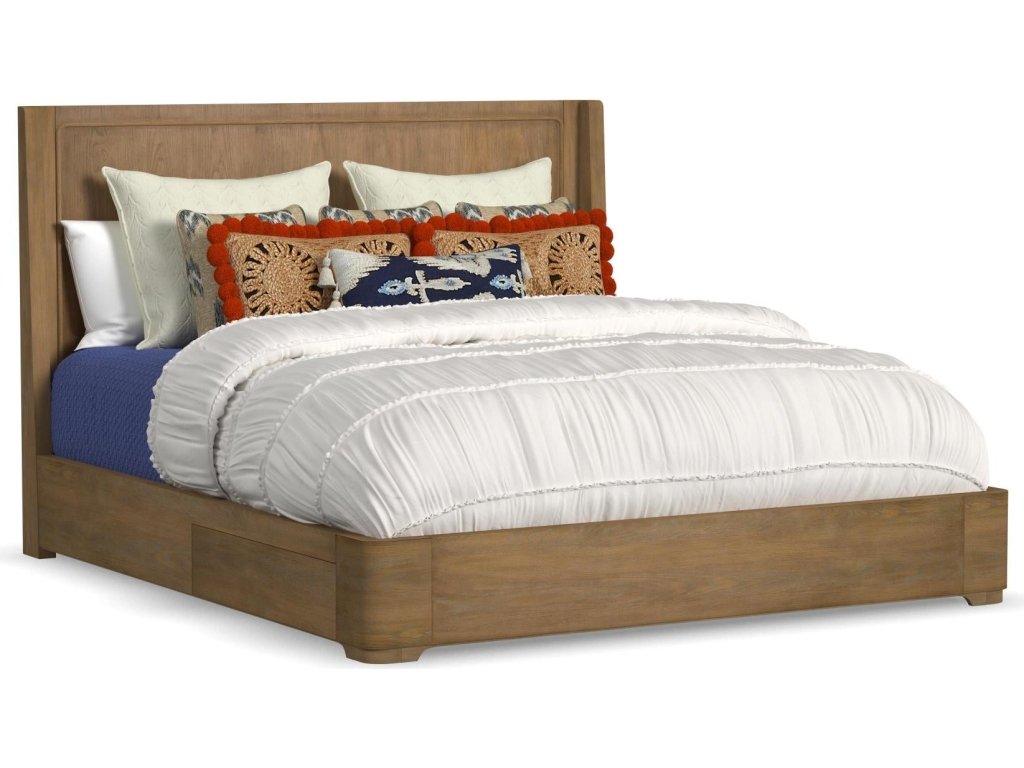 Normandy King Panel Storage Bed