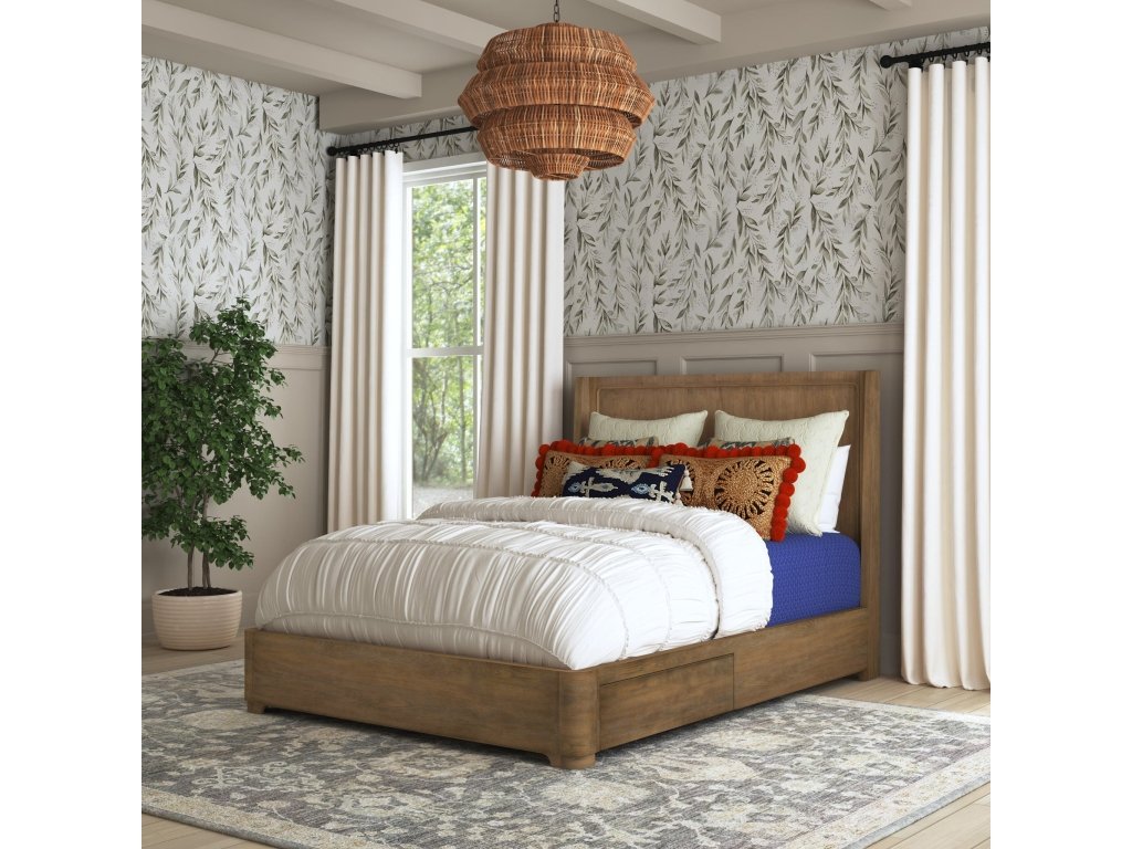 Normandy Queen Panel Storage Bed