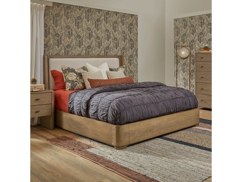 Normandy King Upholstered Bed