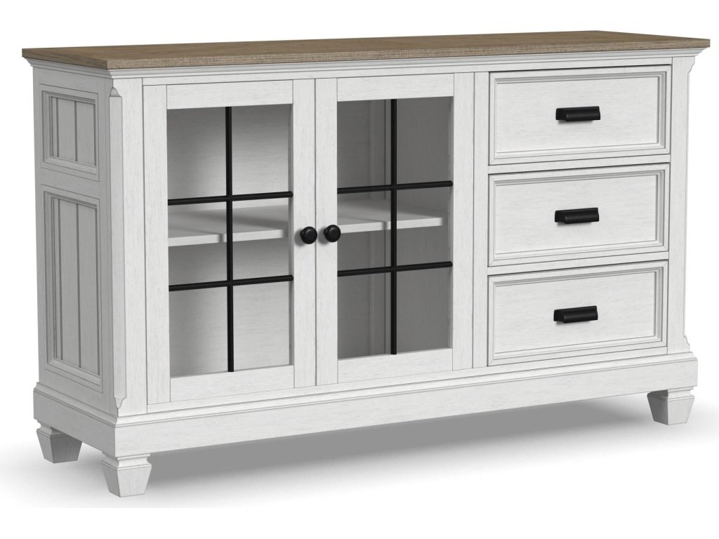 Melody White Buffet